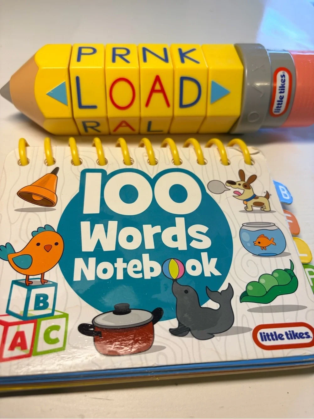 Little Tikes Learn Play 100 Words Spell Spin Pencil Interactive Spelling Toy